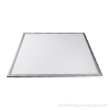 LED panel light, elegant white housing design